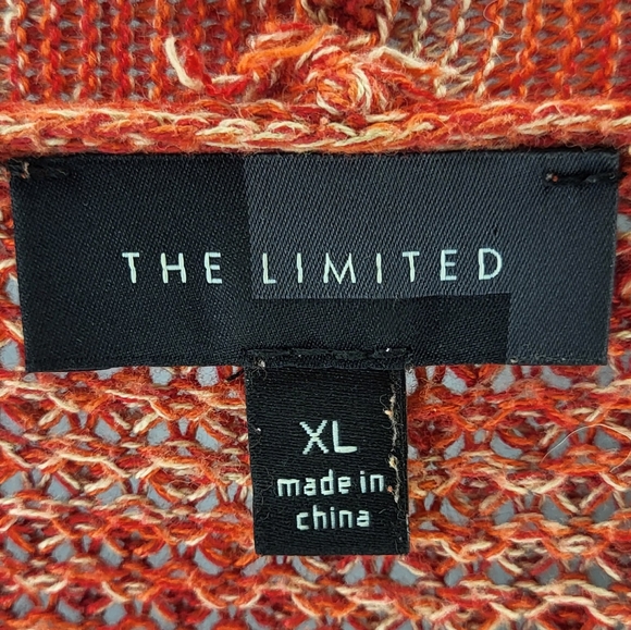 The Limited Open Knit Cardagin/Beach Cover Up size XLarge - Picture 4 of 6